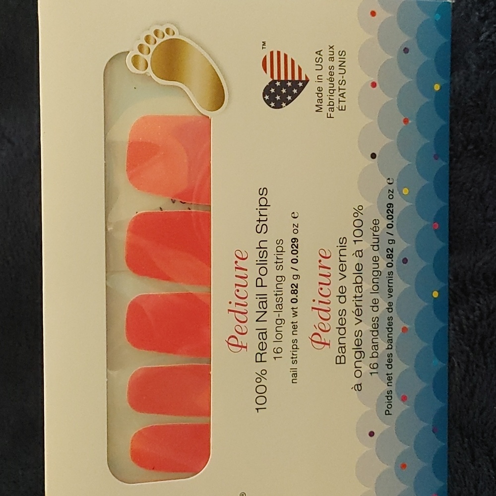 Color Street - You, Me And Capri Pedicure Set